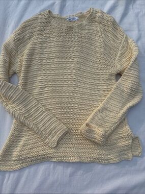 Carve Designs Cream Knitted Pull Over